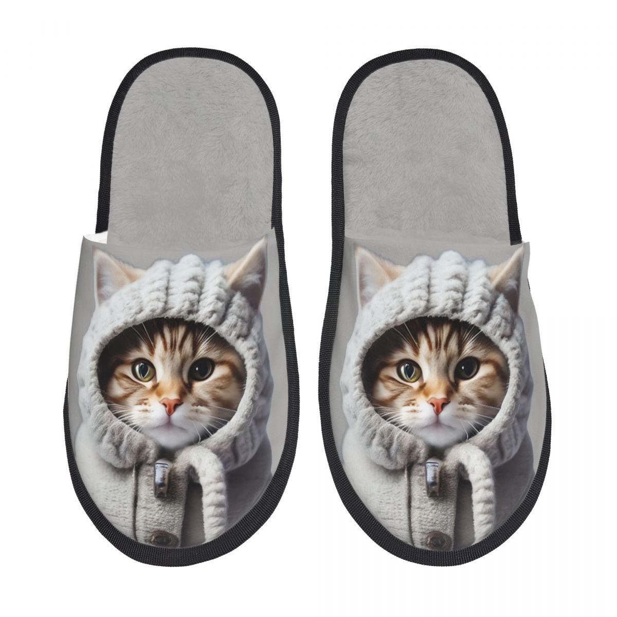 Your Home Bathroom - Pantuflas Personalizadas con Diseño de Gato