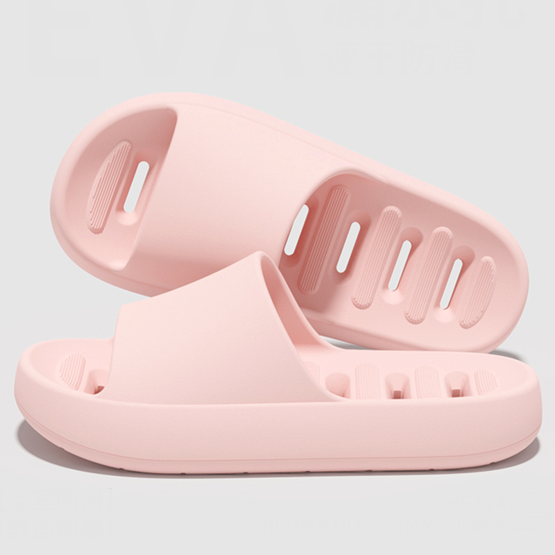Your Home Bathroom - Pantuflas de baño para mujer, ligeras,
