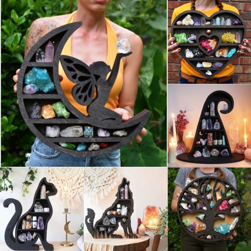 Home Bathroom Shelf - Nuevo sombrero de bruja Vintage, estante