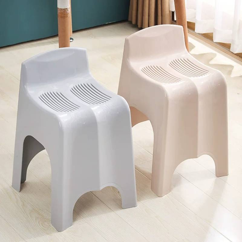 Japanese Home Bathroom Design - Taburete de baño de diseño único,