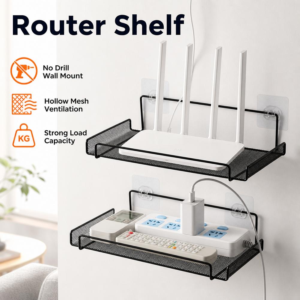 Home Bathroom Shelf - Estante de Pared de Acero Inoxidable