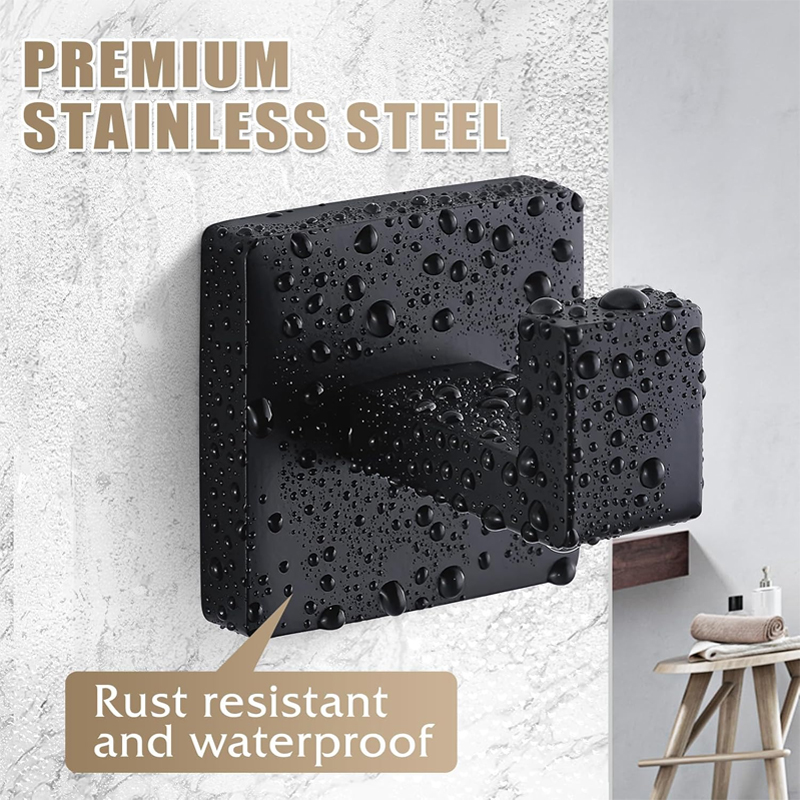 Gancho para Toallas Negro Mate - Home Bathroom Towels reseña y precio