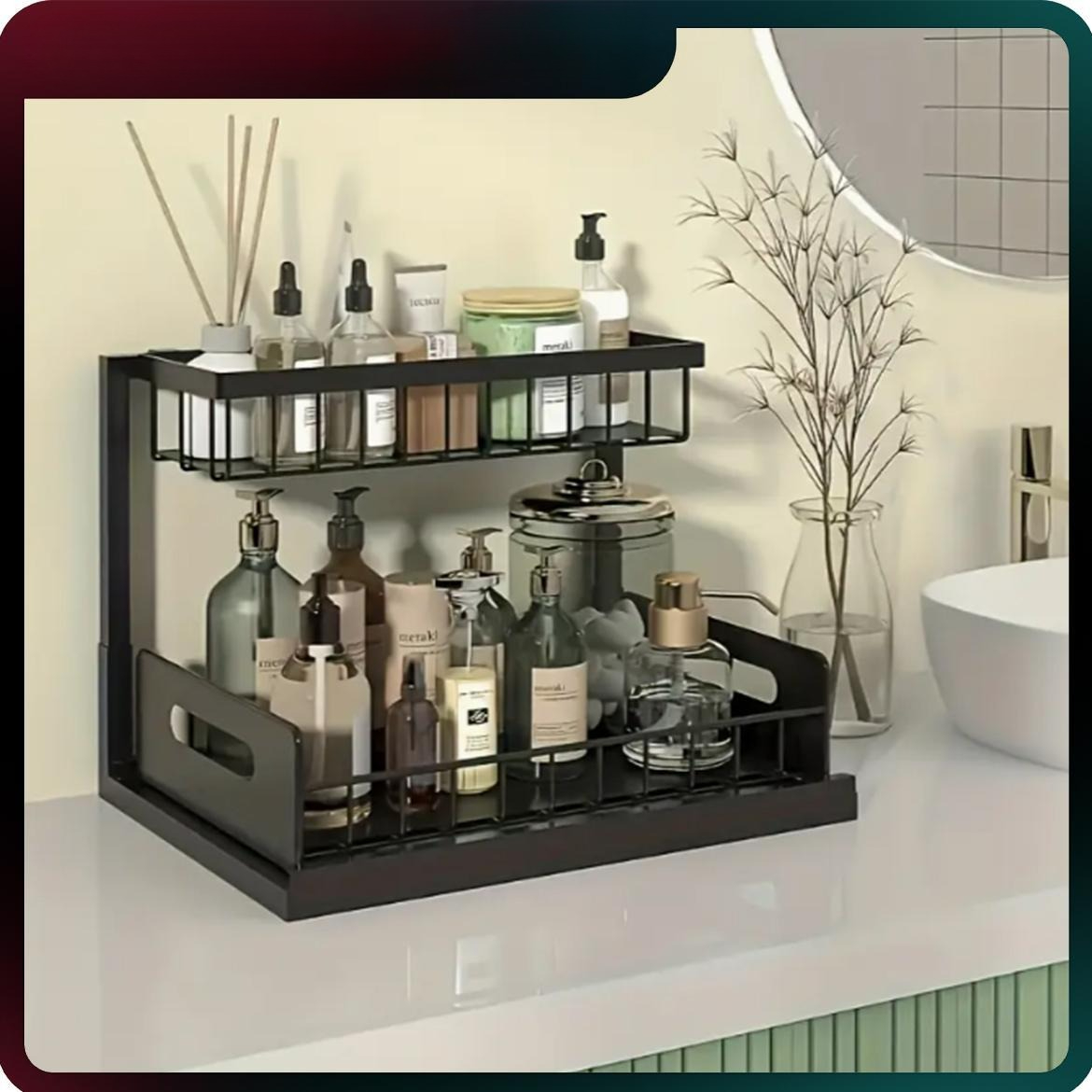 Organizador de Gabinete Extraí - Home Bathroom Shelf reseña y precio