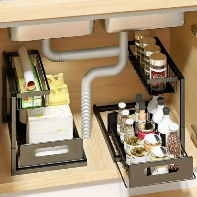 Organizador de Gabinete Extraí - Home Bathroom Shelf reseña y precio