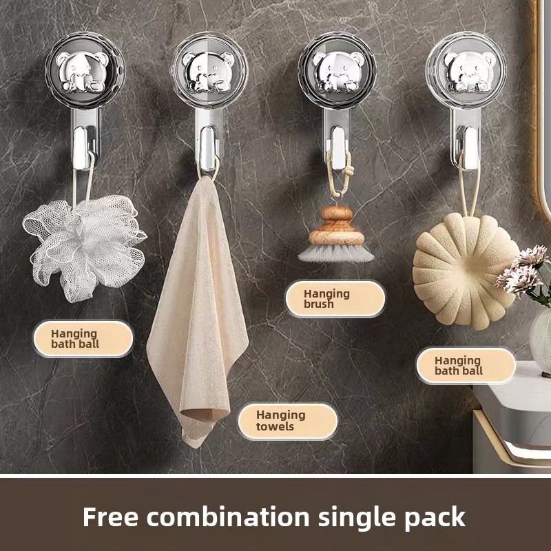 Gancho autoadhesivo con ventos - Home Bathroom Towels reseña y precio