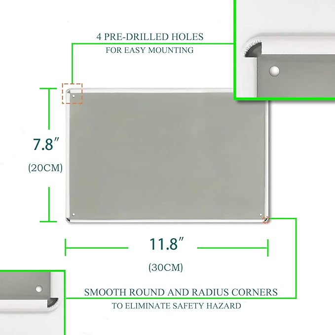 Letrero de metal con diseño de - Bathroom Home Visit reseña y precio