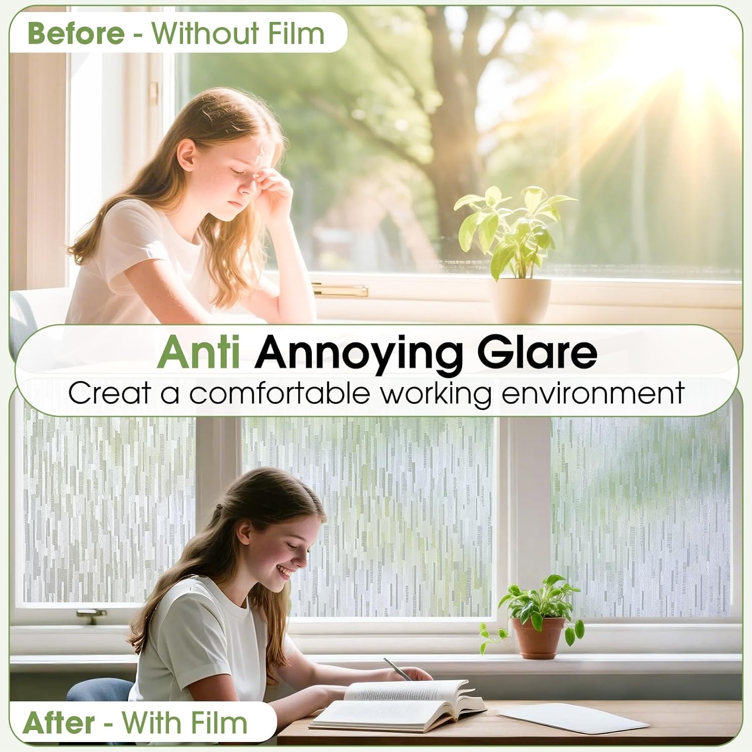 Película de Privacidad para Ve - Home Bathroom Window Tint reseña y precio
