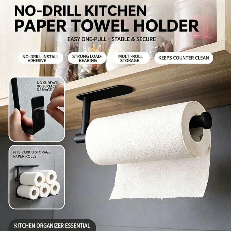Portarrollos de papel, toaller - Home Bathroom Shelf reseña y precio