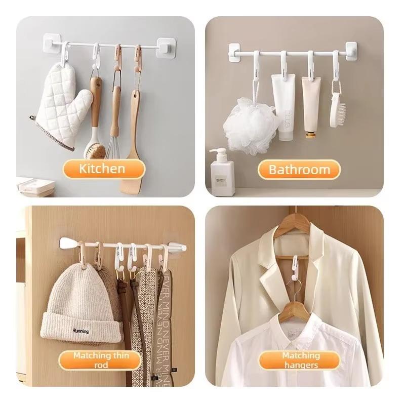 10 piezas de ganchos colgantes - Home Bathroom Towels reseña y precio