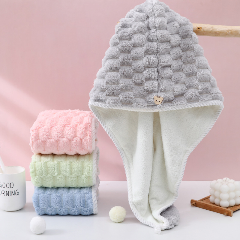 Gorro de secado de pelo de for - Home Bathroom Towels reseña y precio
