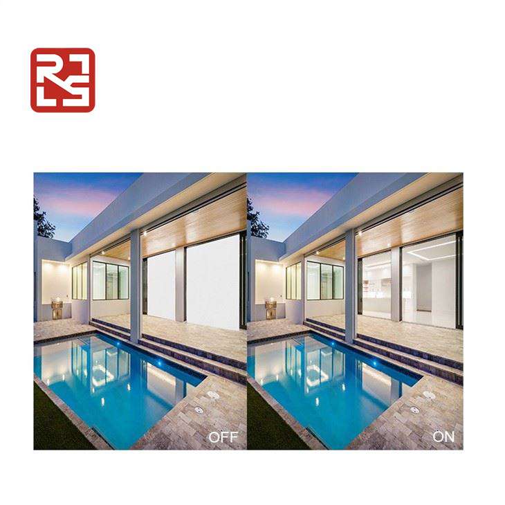 Rushui PDLC película inteligen - Home Bathroom Window Tint reseña y precio