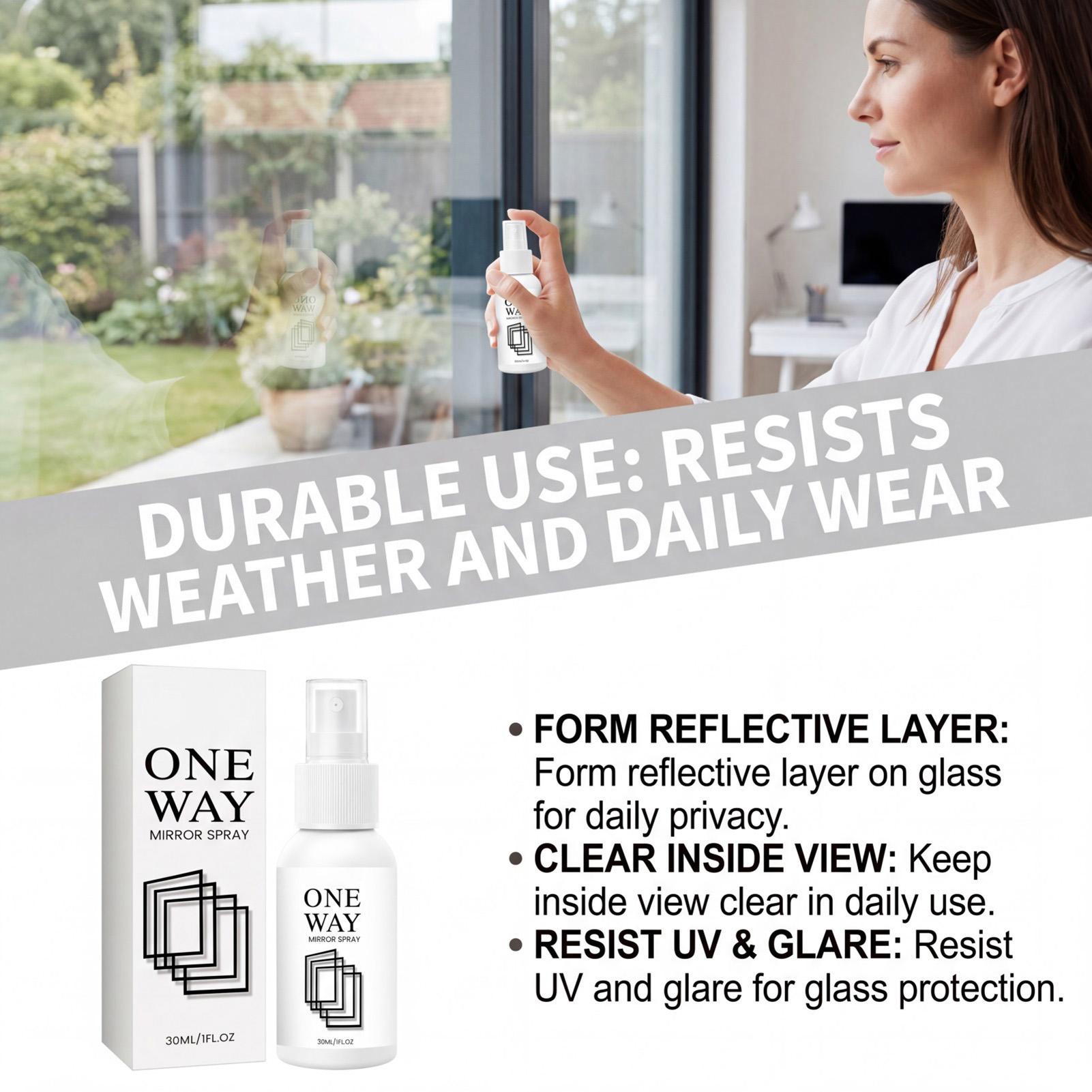 Spray Limpiador de Vidrios con - Home Bathroom Window Tint reseña y precio